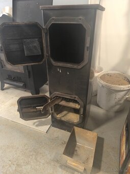 Kamna styl Petra uvnitř šamot - 6