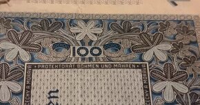 Bankovna 100,-Kč z roku 1940 - 6