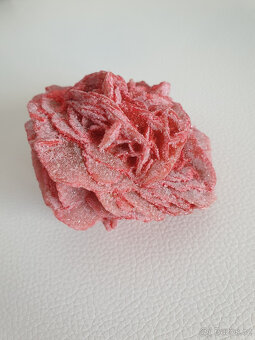 Pouštní růže červený sádrovec minerál nerost - 6