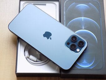 APPLE iPhone 12 Pro MAX 256GB Pacific Blue - ZÁRUKA - TOP - 6