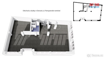 Prodej obchod a služby v Ostravě, ul. Partyzánské náměstí - 6