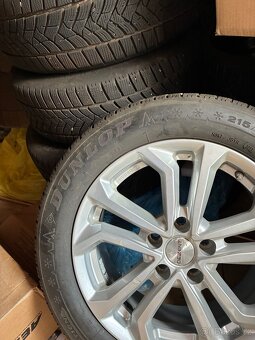 Sada alu dezent 7x17 s 215/60-17 Dunlop zimní - 6