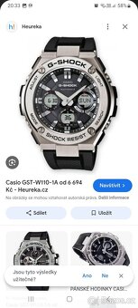 Hodinky Casio solární - 6