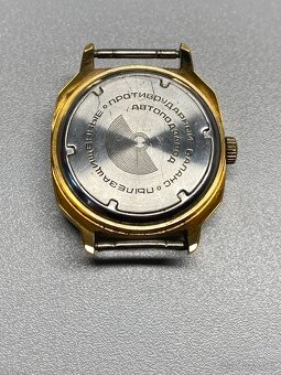 hodinky staré pánské náramkové hodinky automat raketa - 6