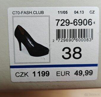 Lodičky Baťa, vel 38 - 6