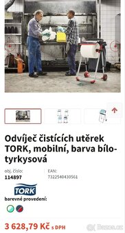 Mobilní stojan na podlahu TORK pro velké a malé role W1

 - 6