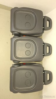 Zadní polokožené sedačky SAG - 6