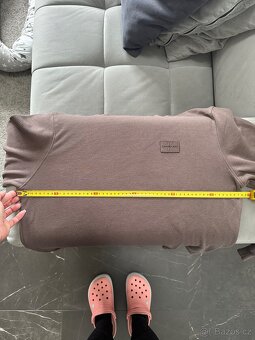 Calvin Klein Jeans mikina/svetr hnědý M panský - 6