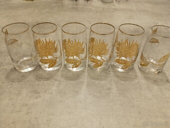 Retro skleničky mix - 6