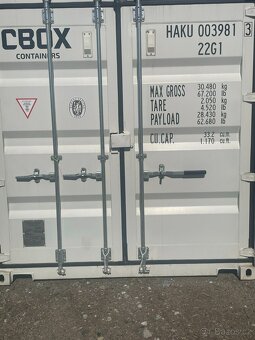 Lodní kontejnery SKLADEM Letiště České Budějovice 6m a 12m - 6