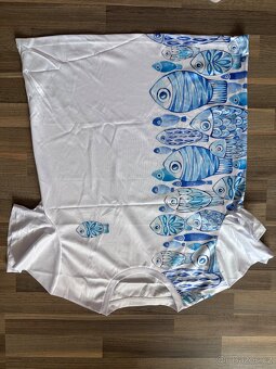 tricko xl nove polyester ryba a namornicky styl - 6
