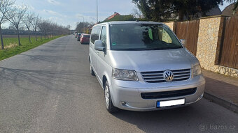 VW T5 Caravelle 2.5 TDI 4x4 Long 9 MÍST 2008 Nová STK - 6