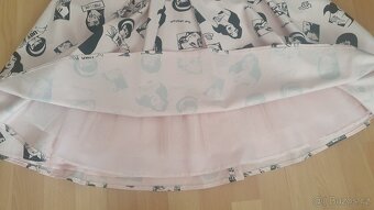 Retro objemová sukně s všitou objemovou spodničkou MOHITO - 6