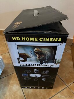 Digitální LED projektor - NOVÝ  NEPOUŽITÝ - 6