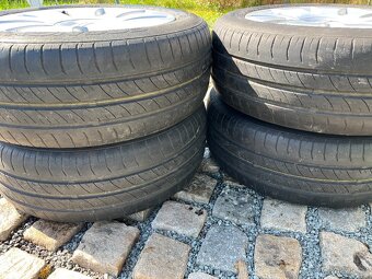4x alu disky 5x112 R16, letní pneu - 6