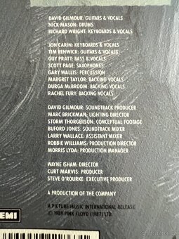 Pink Floyd in concert původní original VHS rok 1989 - 6