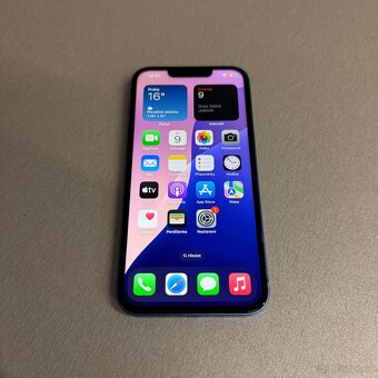 iPhone 13 128GB modrý, pěkný stav, 12 měsíců záruka - 6