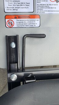 Dětská Bugina MiniRocket MudMonster 98ccm Modrá - 6