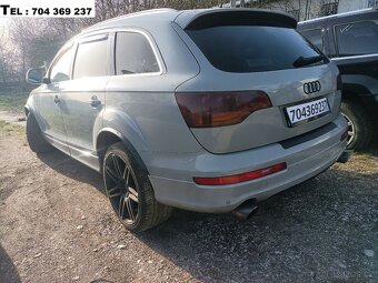 // AUDI Q7 3.0TDI 171Kw - BUG S-Line 4x4 // DÍLY - 6