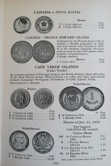 Kniha katalog mincí - mince Evropa Amerika Asie a Afrika - 6