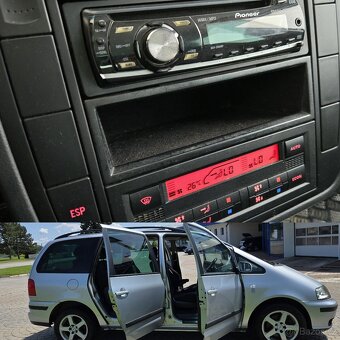 SEAT ALHAMBRA 1,9 TDi 7 MÍST KLIMA, EL.OKNA, TAŽNÉ - 6