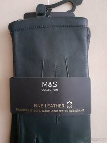 nové dámské kožené rukavice S Marks&Spencer - 6