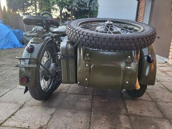 Dněpr,Ural M72 se sidecar - 6