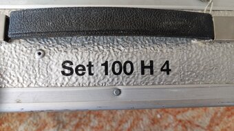 Filmařské halogen.sady osvětlení Sachtler H322+100H4+stativy - 6