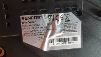 rýžovar SENCOR SRM 1890SS - 6