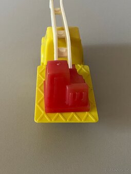 staré hračky autíčko jeřáb ites autíčko retro hračka - 6