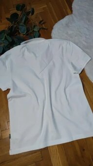 Bílé pólo triko Cropp Regular vel. S - 6