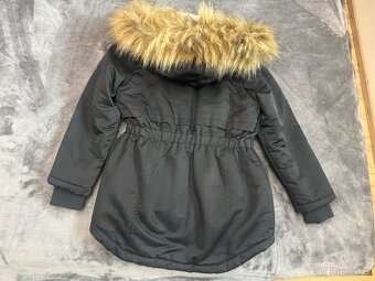 Dívčí zimní bunda/ parka F&F 122/128 - 6