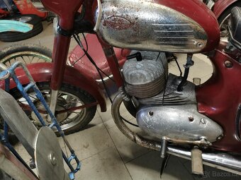 Jawa 350/360 , panelka s doklady - 6