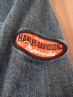 jeansová bunda harley Davidson vel.S - 6
