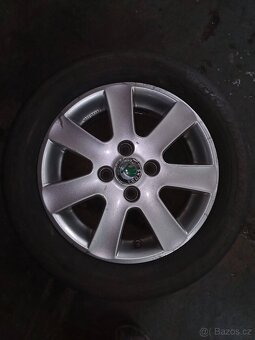 Sada letních ALU kol Škoda CITIGO + pneu Goodride - 6