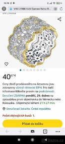 Nový stříbrný prsten Viki Lynn, vel. 14 - 6