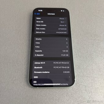 Zelený iPhone 15 128GB, jako nový, záruka - 6