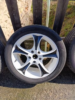 Prodám ALU kola 5x112 pneu 225/45/17 - 6