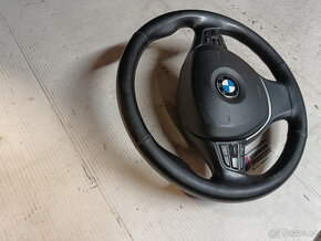 Vyhřívaný + vibrační sport volant BMW F01 F02 - 6