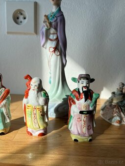 Porcelánové asijské sošky - 6