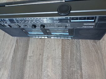Telefunken RC 33twin,2 kazeťák Německo - 6