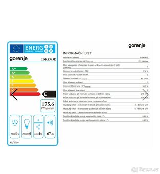 Gorenje IDR 4545 E v nerezovém provedení - 6