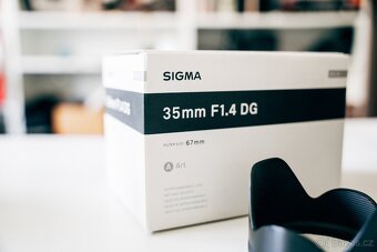 Sigma 35mm f1.4 DG HSM Art pro Sony E - 6