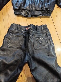 Kožená bunda a kalhoty na motorku - 6