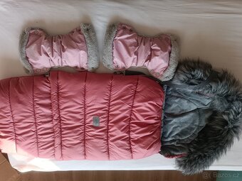 Rostoucí zimní fusak vak pro děti jasmine - 6