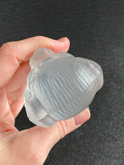 Goebel Plastika, soška Pejsek 9 cm, křišťálové sklo - 6