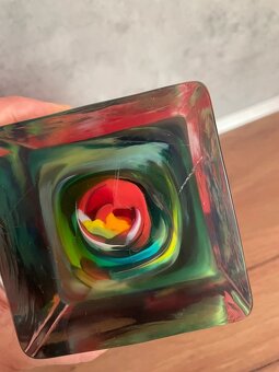 Luxusní váza z hutního skla - Art Glass PRINC - 6
