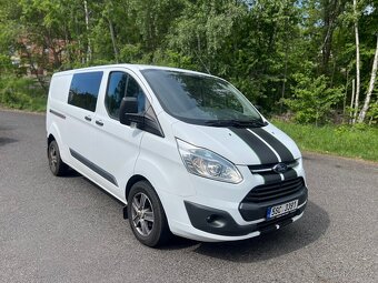 Ford Transit Custom 2.2TDCi 92kw - L2 6míst - tažné zařízení - 6
