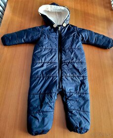 Zimní kombinéza LindaCube s kožešinkou vel. 80/86, unisex - 6