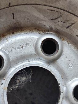 4ks 16"plechových disků 5x120 origo VW T5 T6 T6.1 Multivan - 6